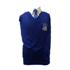 Rosemellin School V-Neck Sweatshirt, Rosemellin C.P. School