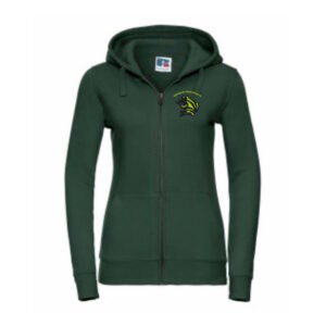 Russell Ladies Authentic Zip Hooded Sweatshirt, Camborne Pond Hoppers